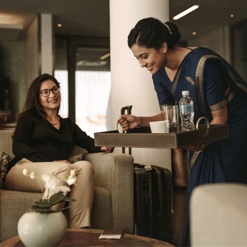 Service etiquette and conduct